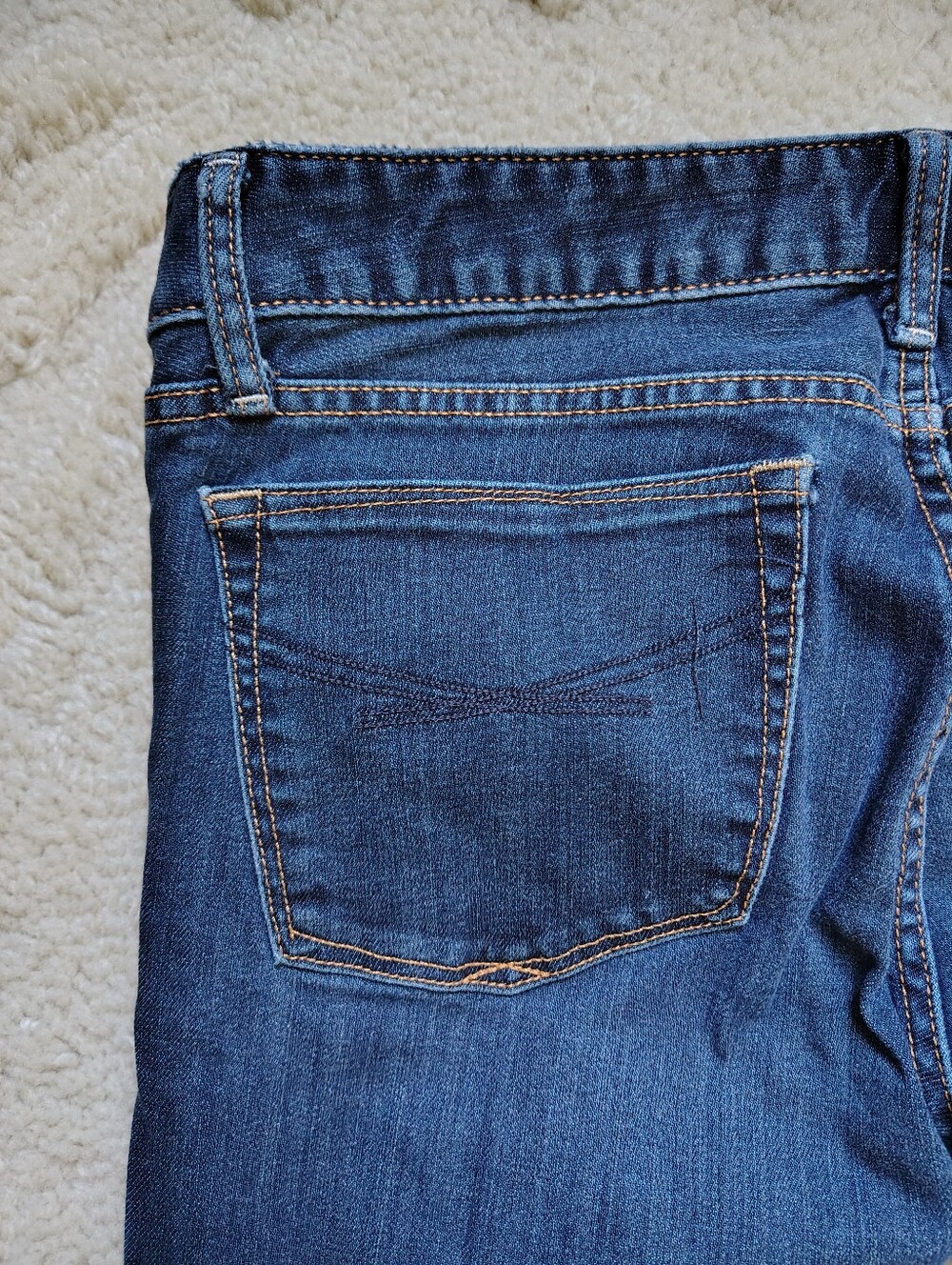 ☀️5/$25☀️ Gap 1969 Women's Size 8 Regular Dark Blue Always Skinny Jeans - Picture 7 of 8